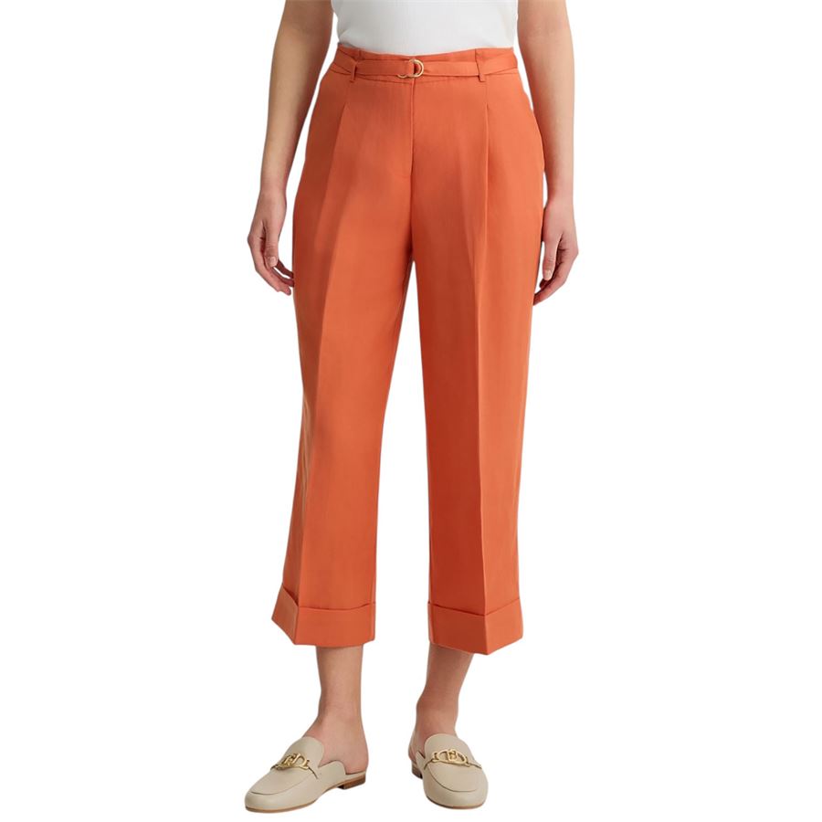 Pantaloni da donna in misto lino Liu Jo | WA5132T481871446
